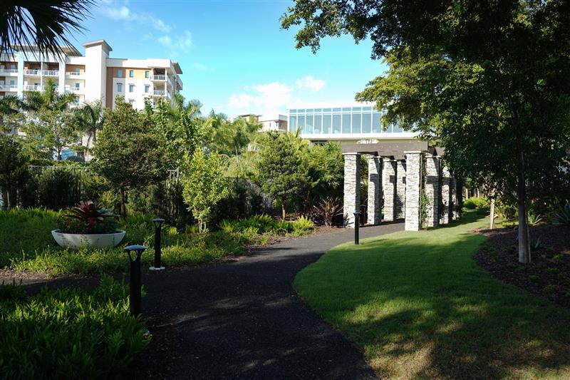 Reflection Garden at GardenView at Moorings Park Grande Lake