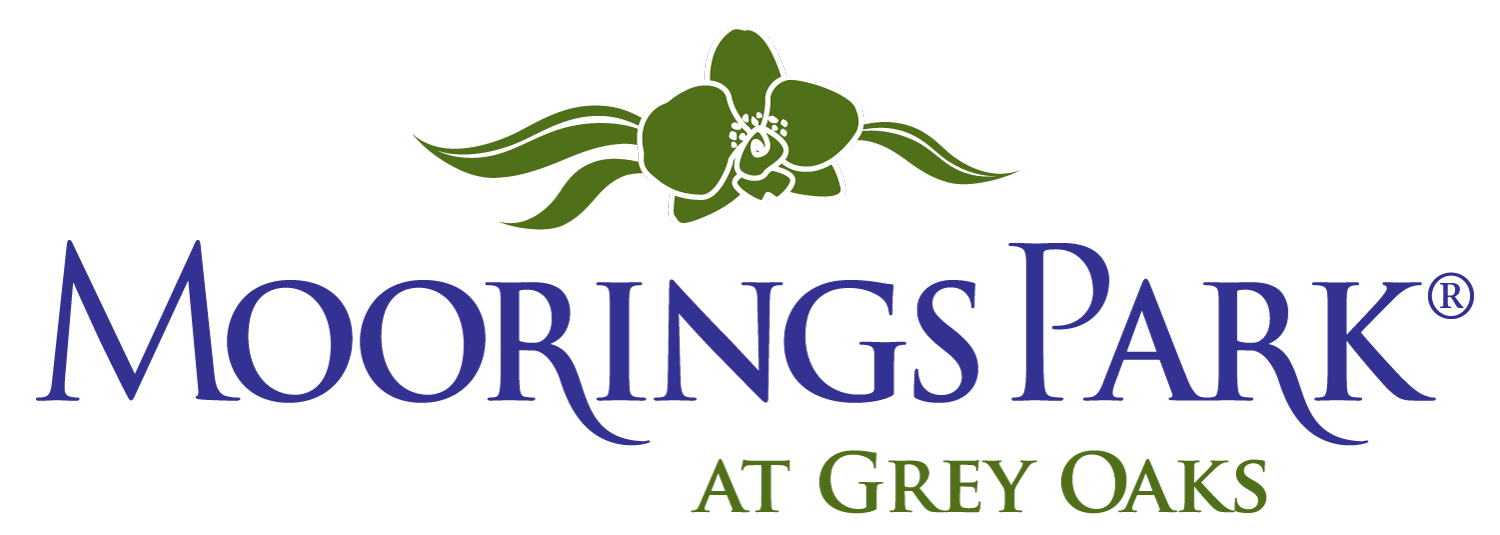 Moorings Park at Grey Oaks Flat Color Logo - PNG