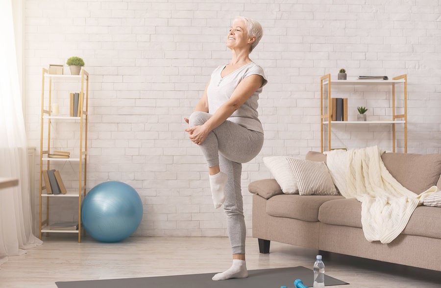 workout-at-home-elderly-woman