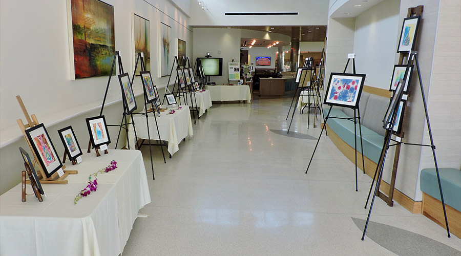 Artwork of Memory Care Residents Showcased During Colorful Exhibit